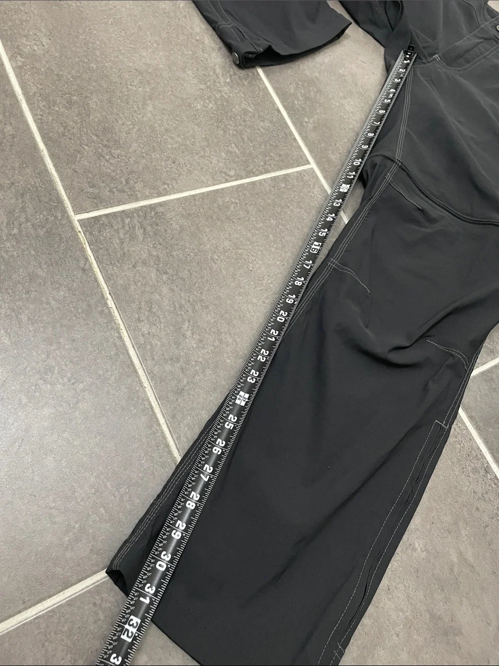 Kuhl Renegade Convertible Cargo Stealth Pant size 34X32